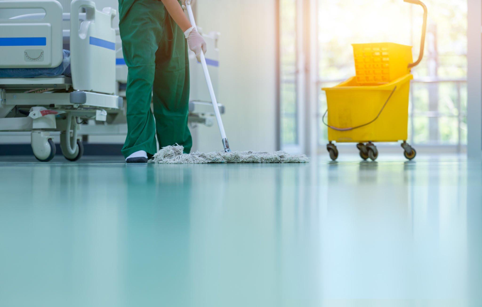 healthcare facility cleaning