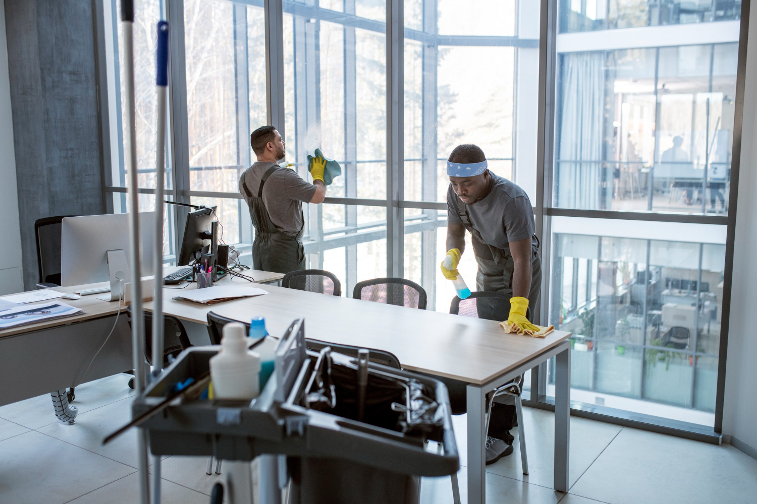 janitorial cleaning services
