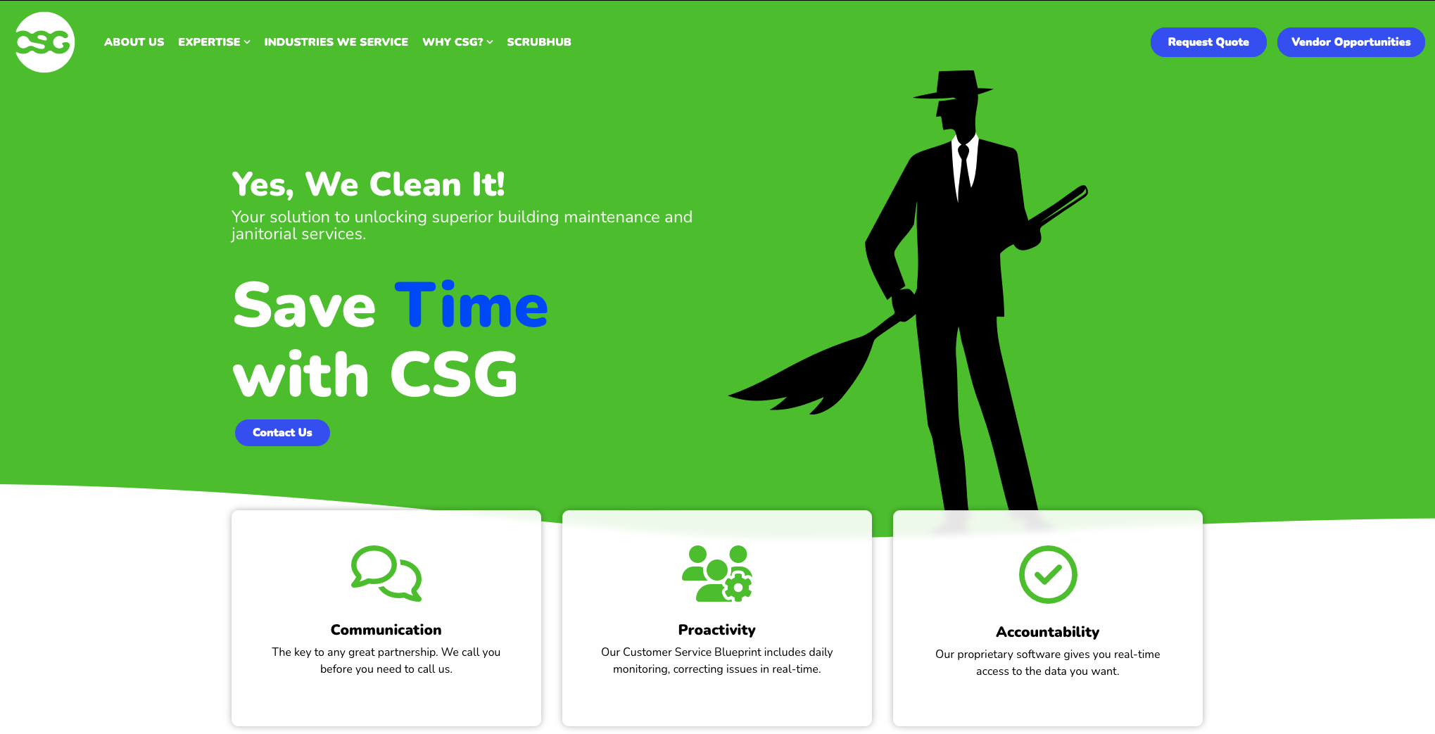 Discover CSG's New Website: Simple, Transparent, and Fresh!