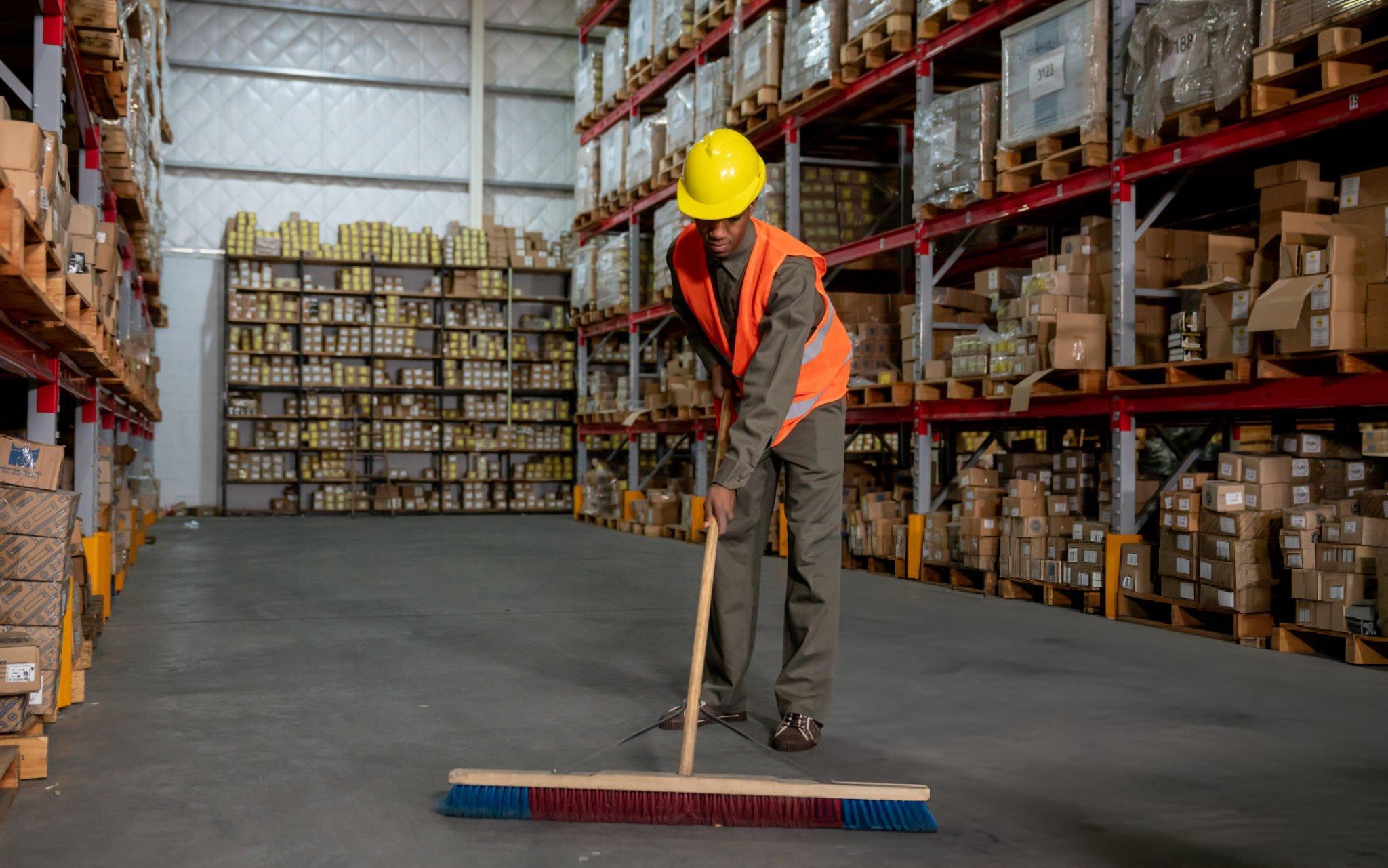 Warehouse Sanitation Services That Prep You for Holiday Inventory